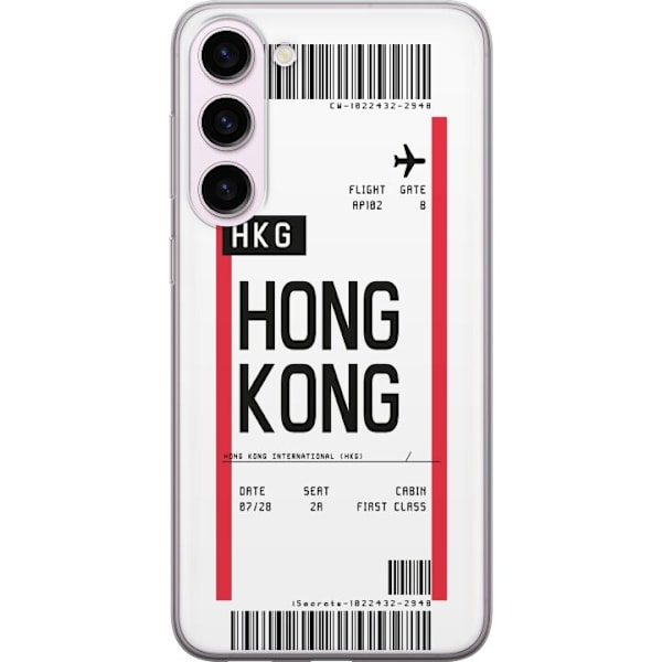 Samsung Galaxy S23+ Genomskinligt Skal Hongkong