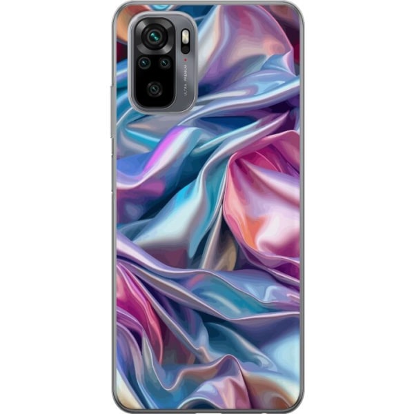 Xiaomi Redmi Note 10S Gennemsigtig cover Skinnende silke