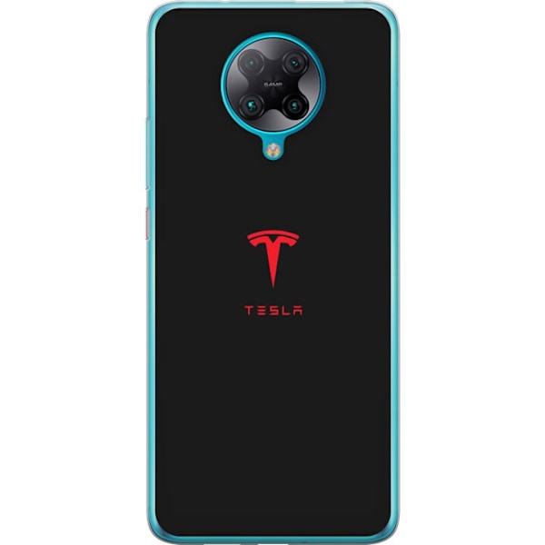 Xiaomi Poco F2 Pro Genomskinligt Skal Tesla