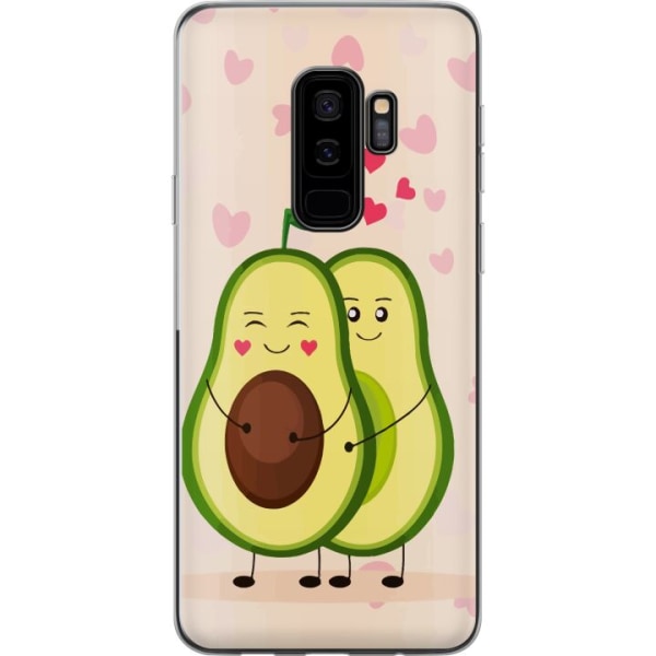 Samsung Galaxy S9+ Gjennomsiktig deksel Avokado Kjærlighet