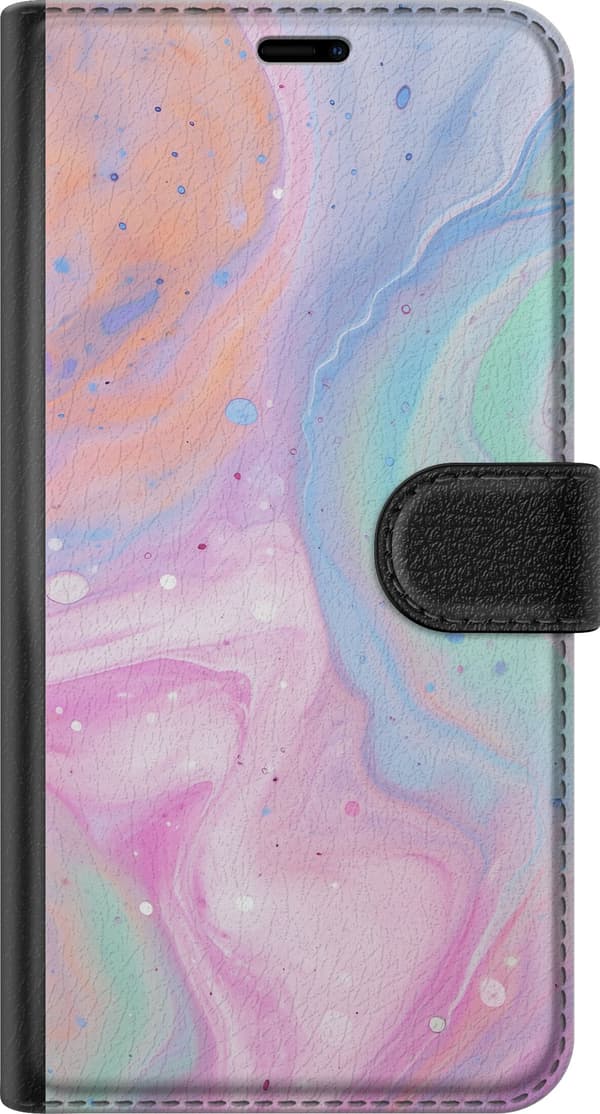 Kompatibelt Lommeboketui til OnePlus 8 Pro Pastellmarmor