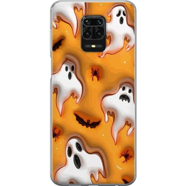 Kompatibelt Mobilskal till Xiaomi Redmi Note 9S Halloween 3D 2024