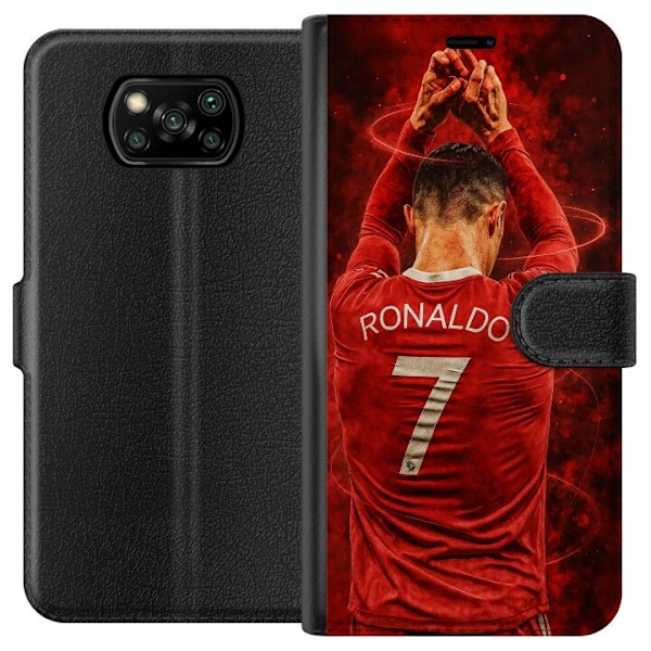 Xiaomi Poco X3 NFC Lompakkokotelo Ronaldo