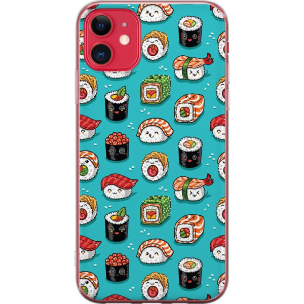 Apple iPhone 11 Kuori / Matkapuhelimen kuori - Sushi