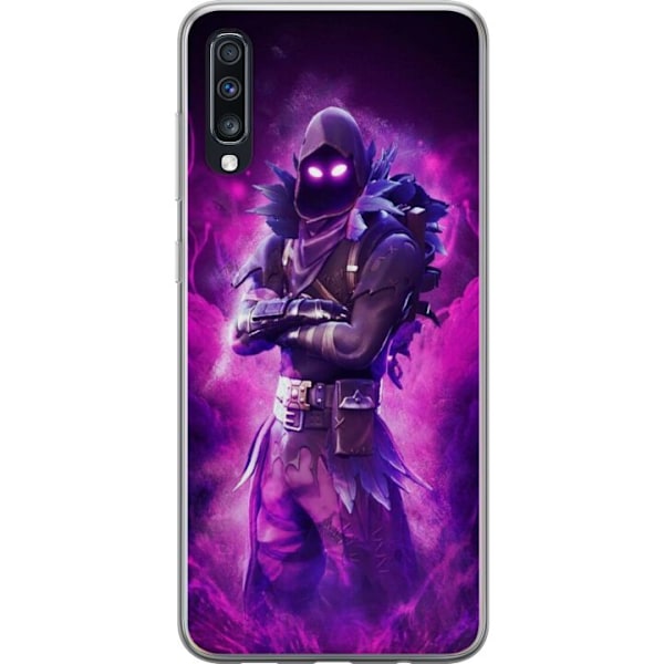 Samsung Galaxy A70 Gjennomsiktig deksel Fortnite Ravnen