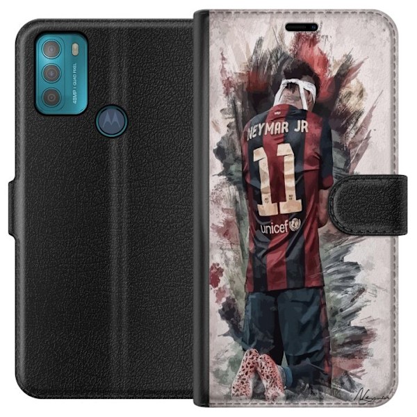 Motorola Moto G50 Lompakkokotelo Neymar