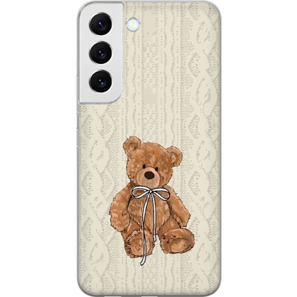 Samsung Galaxy S22 5G Gennemsigtig cover Lille Teddy – klass