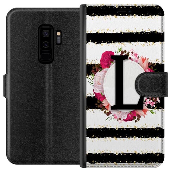 Kompatibel Tegnebogsetui til Samsung Galaxy S9+ Bogstavet L