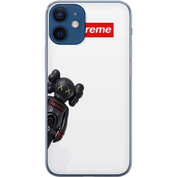 Apple iPhone 12  Gennemsigtig cover KAWS Supreme