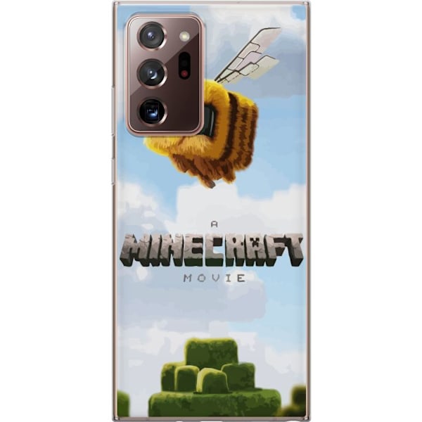 Samsung Galaxy Note20 Ultra Genomskinligt Skal A Minecraft Mov