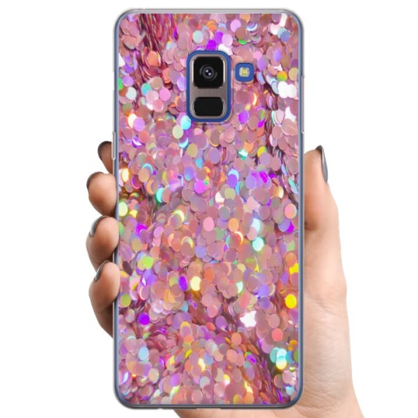Samsung Galaxy A8 (2018) TPU Mobilcover Glimmer