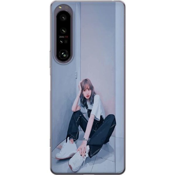 Sony Xperia 1 IV Läpinäkyvä kuori Lisa from Blackpink – K-pop Style Icon