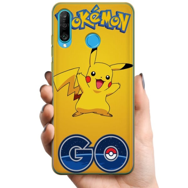 Huawei P30 lite TPU Mobildeksel Pokemon