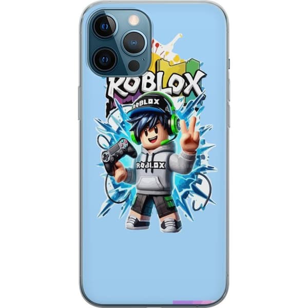 Kompatibel Mobilcover til Apple iPhone 12 Pro Max Roblox-gamerkarakter med headset og controller