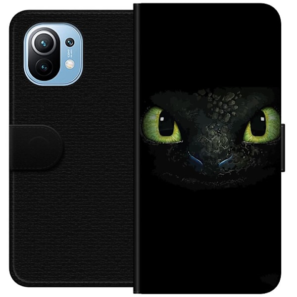Xiaomi Mi 11 Plånboksfodral How to Train Your Dragon (Draktränaren)