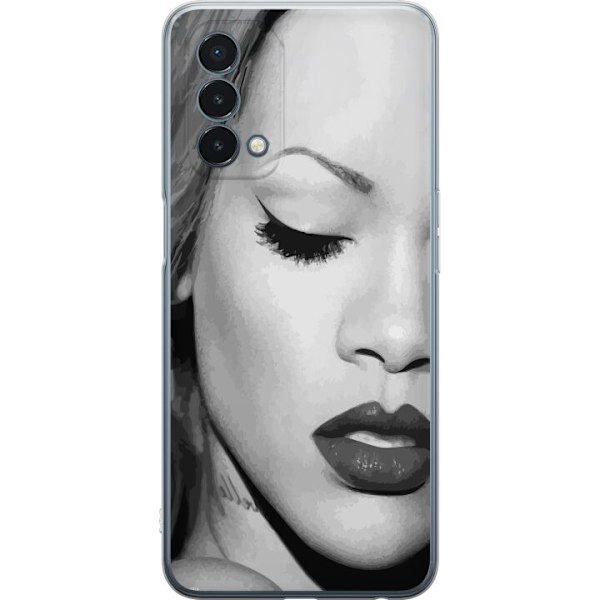 OnePlus Nord N200 5G Läpinäkyvä kuori Rihanna – Aesthetic Edit 2025