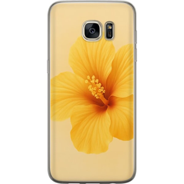 Samsung Galaxy S7 edge Läpinäkyvä kuori Lemon Zing