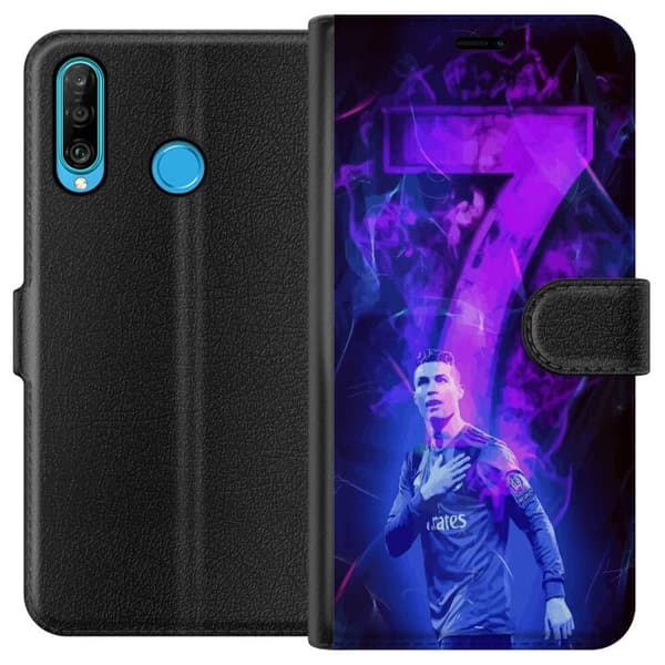 Yhteensopiva Lompakkokotelo Huawei P30 lite Ronaldo 7