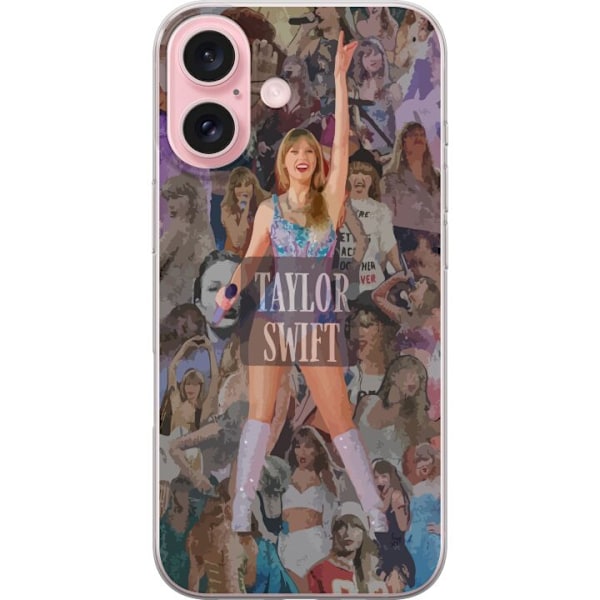 Apple iPhone 16 Läpinäkyvä kuori Taylor Swift