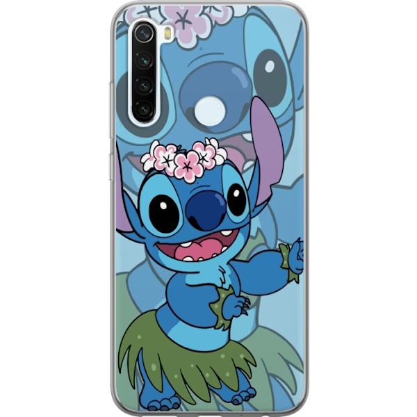 Xiaomi Redmi Note 8 Genomskinligt Skal Stitch under Stjärnorna – Magisk Anime-stil