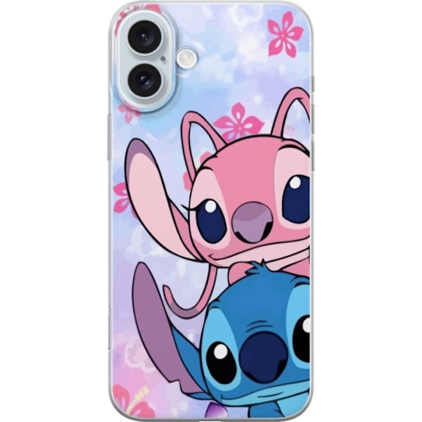 Apple iPhone 16 Plus Läpinäkyvä kuori Stitch & Angel