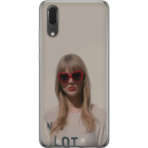 Huawei P20 Gennemsigtig cover Taylor Swift