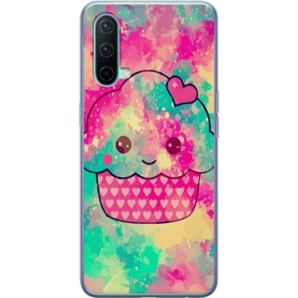 OnePlus Nord CE 5G Gennemsigtig cover Cupcake