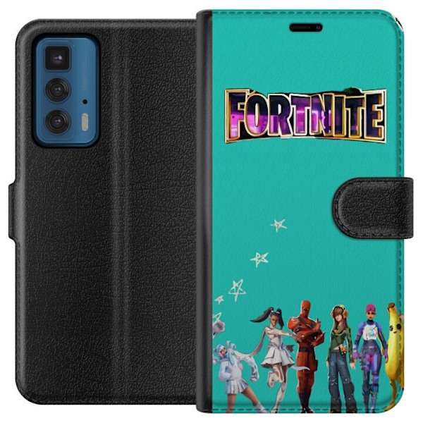 Motorola Edge 20 Pro Lompakkokotelo Fortnite