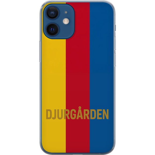 Apple iPhone 12 mini Gennemsigtig cover Djurgården – fodbold