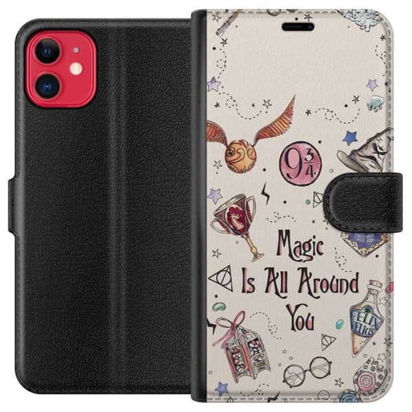 Kompatibel Tegnebogsetui til Apple iPhone 11 Harry Potter