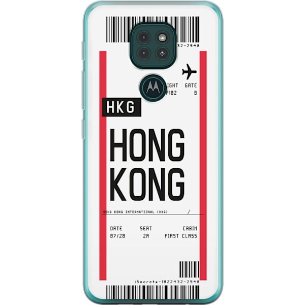 Motorola Moto G9 Play Gjennomsiktig deksel Hongkong