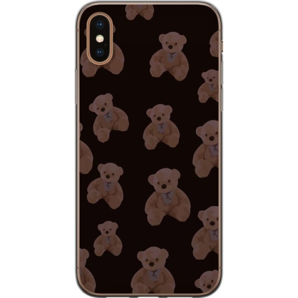 Apple iPhone XS Max Gennemsigtig cover En bjørn flere bjørne