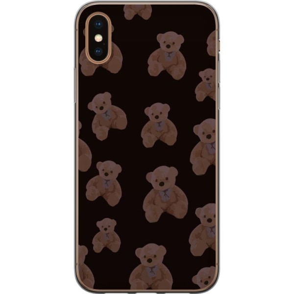Apple iPhone XS Max Genomskinligt Skal En björn flera björna