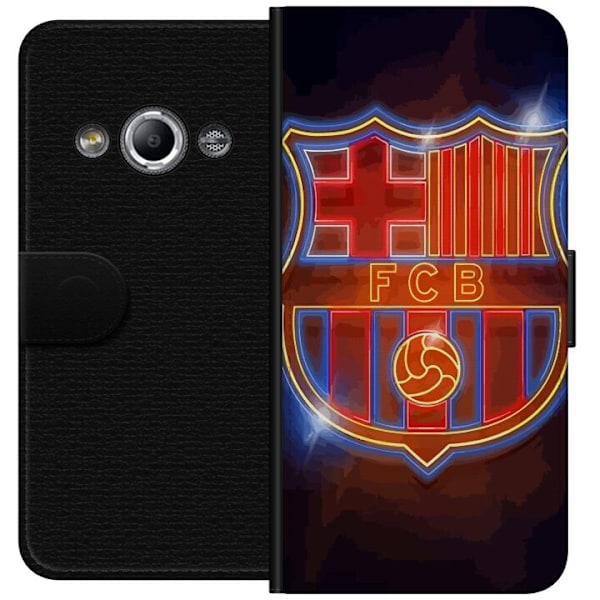 Samsung Galaxy Xcover 3 Tegnebogsetui FC Barcelona