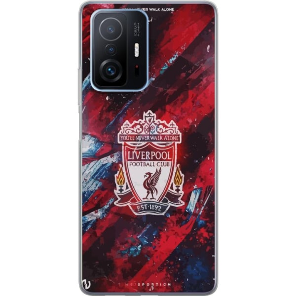 Xiaomi 11T Gjennomsiktig deksel Liverpool