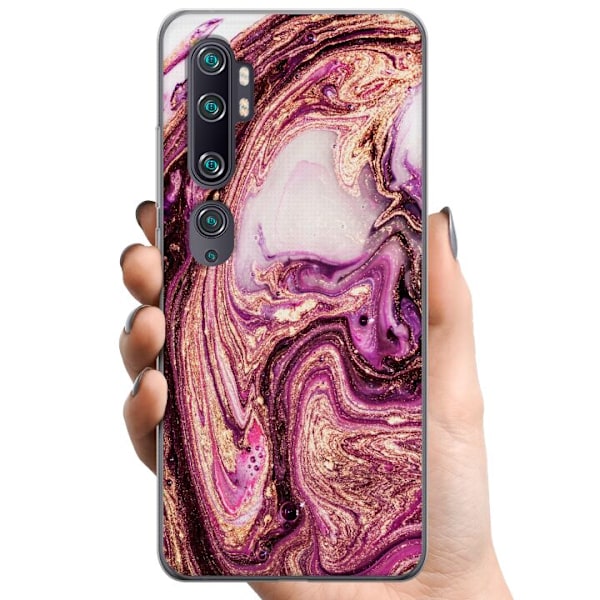 Xiaomi Mi Note 10 TPU Mobildeksel Mønster