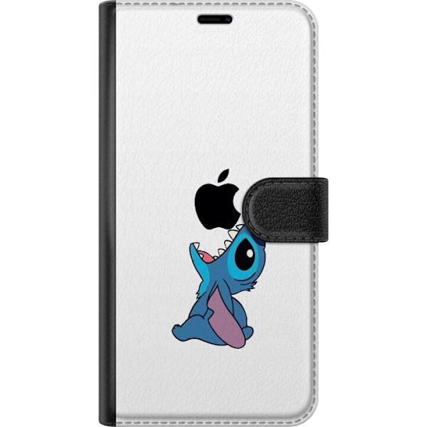 OnePlus 12R Lommeboketui Stitch Apple