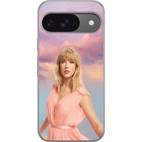 Google Pixel 9 Läpinäkyvä kuori Taylor Swift