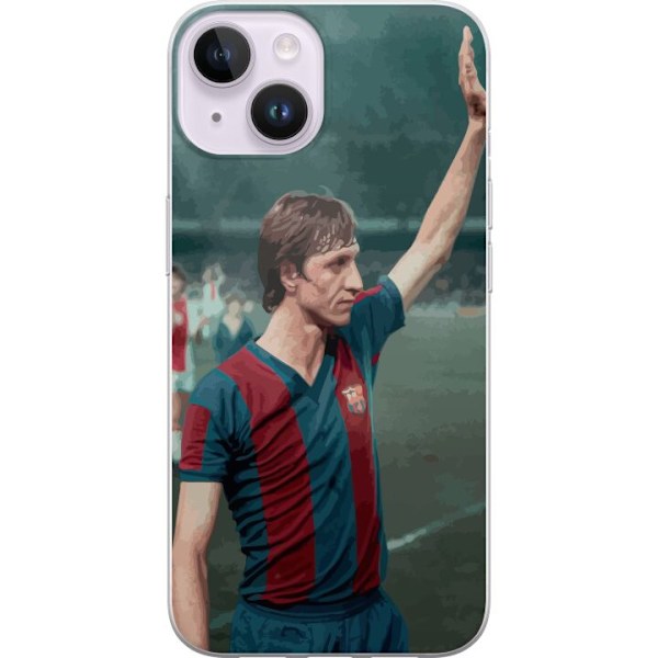 Apple iPhone 15 Gjennomsiktig deksel Cruijff (FC Barcelona)