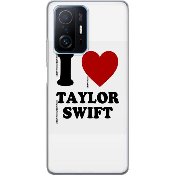 Xiaomi 11T Pro Genomskinligt Skal Taylor Swift
