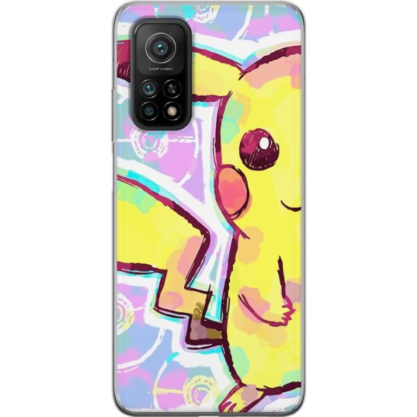 Xiaomi Mi 10T Pro 5G Genomskinligt Skal Pikachu 3D