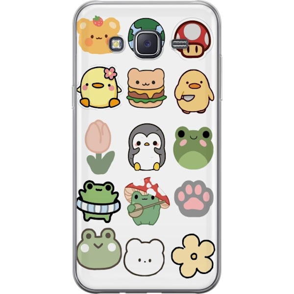 Samsung Galaxy J5 Genomskinligt Skal Kawaii Friends – söta