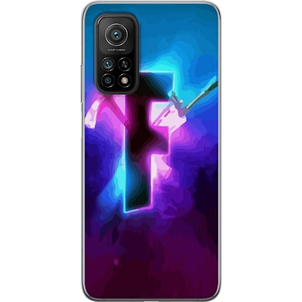 Xiaomi Mi 10T 5G Gennemsigtig cover Fortnite