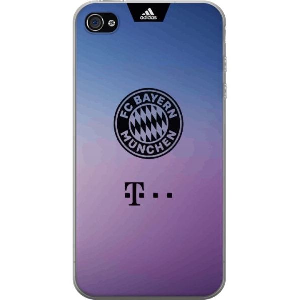 Apple iPhone 4 Gennemsigtig cover FC Bayern