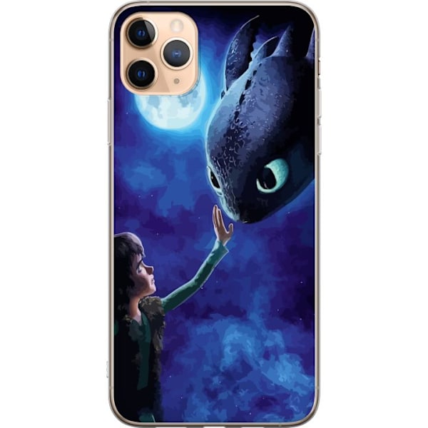 Apple iPhone 11 Pro Max Genomskinligt Skal Draktränaren How to Train Your Dragon