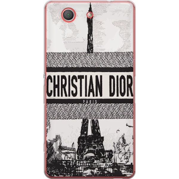 Sony Xperia Z3 Compact Gennemsigtig cover Christian Dior