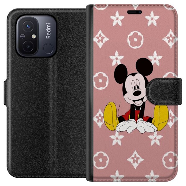 Xiaomi Redmi 12C Lompakkokotelo Mickey Mouse