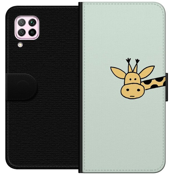 Huawei P40 lite Plånboksfodral Giraff