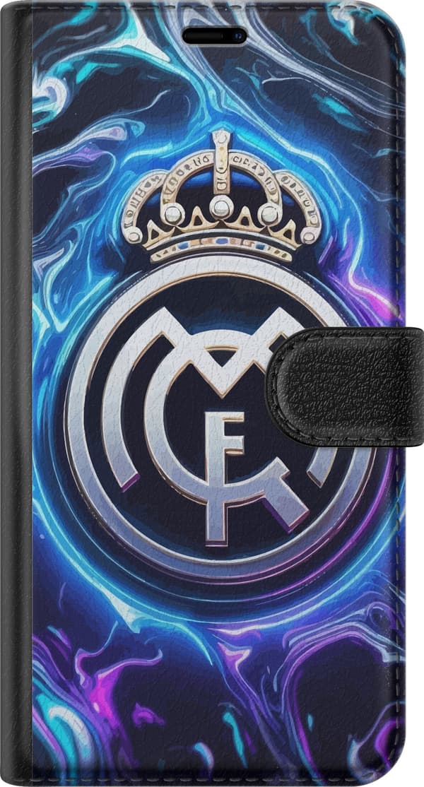 Kompatibelt Lommeboketui til Apple iPhone SE (2020) Real Madrid