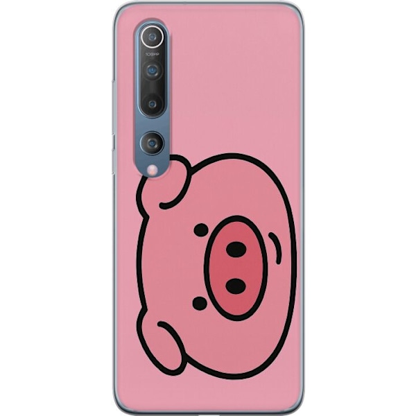 Xiaomi Mi 10 5G Gennemsigtig cover Kawaii Piggy